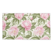 Pink Peonies Kissenbezug (Rückseite-Links)