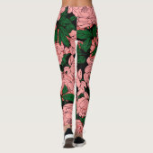 Pink Peonies Leggings (Rückseite)