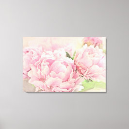 Pink Peonies Leinwanddruck