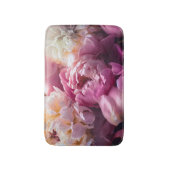 Pink Peonies: Luxuriöse florale Kunst. Badematte (Vorderseite Vertikal)