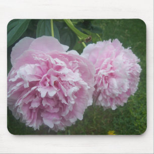 Pink Peonies Mousepad