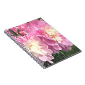 Pink Peonies Notizblock (Rechte Seite)