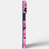 Pink Peonies Pattern Case-Mate iPhone Hülle (Rückseite / Rechts)