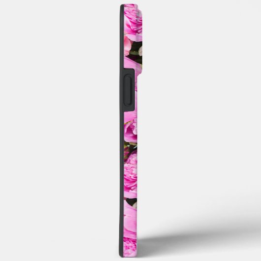 Pink Peonies Pattern Case-Mate iPhone Hülle (Rückseite / Rechts)