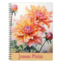 Pink Peonies Personalisiert Whimsical Floral