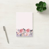 Pink Peonies Post-it Klebezettel (Büro)