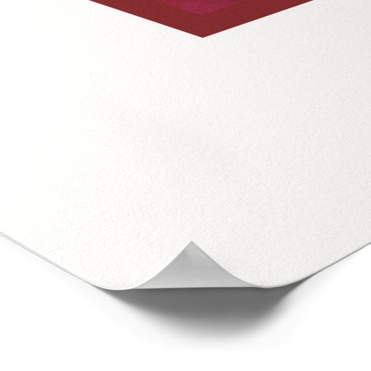 Pink Peonies Poster (Ecke)