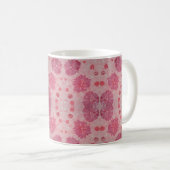 Pink Peonies Tasse (VorderseiteRechts)