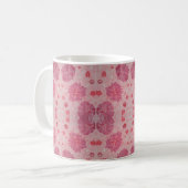 Pink Peonies Tasse (Vorderseite Links)