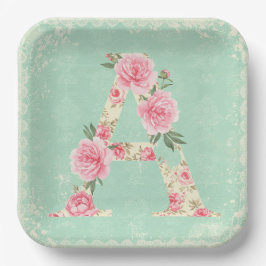 Pink Peonies von Natasha Us Pappteller