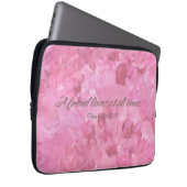 Pink Peony-A Friend Loves Tablet/Laptop Sleeve (Vorne Rechts)