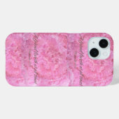 Pink Peony-A friend Loveth- iPhone / iPad case (Rückseite (Horizontal))