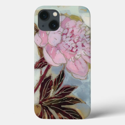 Pink Peony Blossom Case-Mate iPhone Hülle (Rückseite)