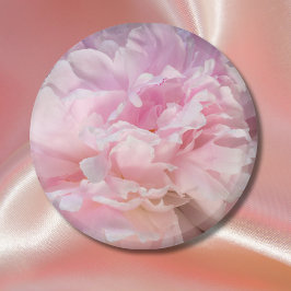 Pink Peony Blossom Magnet