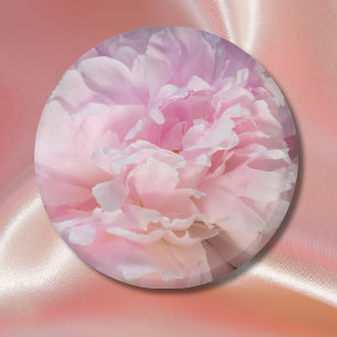 Pink Peony Blossom Magnet