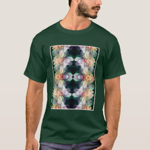 Pink Peony Blume Abstrakt T-Shirt