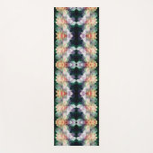 Pink Peony Blume Abstrakt Yogamatte (Vorderseite)