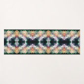 Pink Peony Blume Abstrakt Yogamatte (Vorderseite (Horizontal))