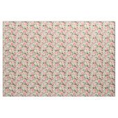 Pink Peony Blume, Blätter & Buds Muster Stoff (Yard (91,4 cm))