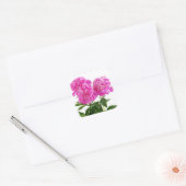 Pink Peony Blume Bouquet Stickers (Umschlag)