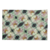 Pink Peony Blume Center Pattern Kissenbezug (Rückseite)