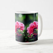 Pink Peony Blume im Garten-33333 Kaffeetasse (VorderseiteRechts)