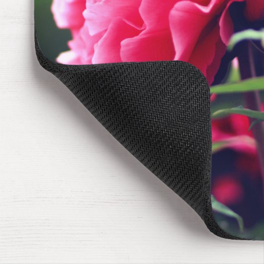 Pink Peony Blume im Garten-33333 Mousepad (Ecke)