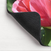 Pink Peony Blume Mousepad (Ecke)