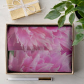 Pink Peony Blume Tissue Paper Seidenpapier (Geschenk)