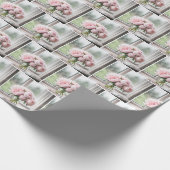 Pink Peony Bouquet Geschenkpapier (Ecke)