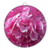 Pink Peony Dartscheibe (vorne)