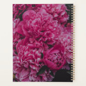 Pink Peony Dreams Planner Planer (Rückseite)