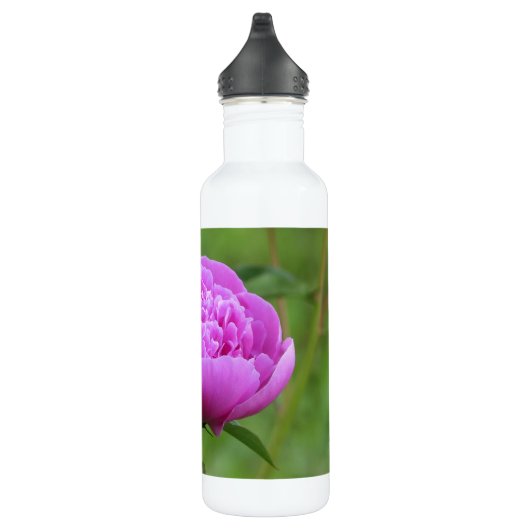 Pink Peony Edelstahlflasche (Rechts)