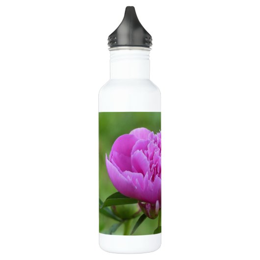 Pink Peony Edelstahlflasche (Links)
