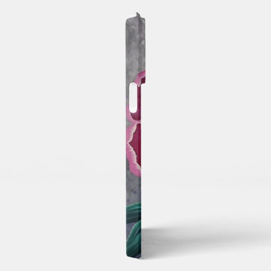 Pink Peony Fine Art iPhone Hülle (Rechte Seite)