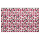 Pink Peony Floral Fabric Stoff (Fat Quarter (45,7 x 55,9 cm))