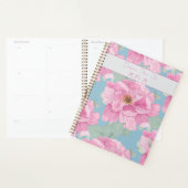 Pink Peony Floral Pattern Planer (Anzeige)