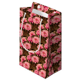 Pink Peony Flower Kleine Geschenktüte