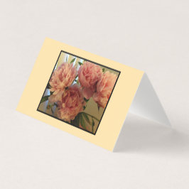 Pink Peony Folded Cards - Packung mit 25 Stück