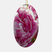 Pink Peony Foto Hütte Bauernhof Blumengarten Keramikornament (Rechts)