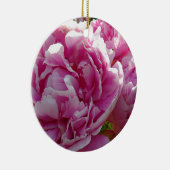 Pink Peony Foto Hütte Bauernhof Blumengarten Keramikornament (Rechts)