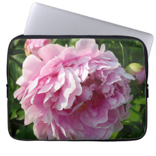 Pink Peony Foto Hütte Bauernhof Blumengarten Laptopschutzhülle