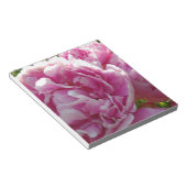Pink Peony Foto Hütte Bauernhof Blumengarten Notizblock (angewinkelt)