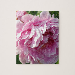 Pink Peony Foto Hütte Bauernhof Blumengarten Puzzle