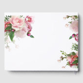Pink Peony Guest Book Gästebuch (Rückseite)
