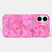 Pink Peony iPhone Case-A Friend Loves At All Times Case-Mate iPhone Hülle (Rückseite (Horizontal))