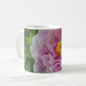 Pink Peony Kaffeetasse (Vorderseite Links)