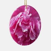Pink Peony Keramik Ornament (Rechts)