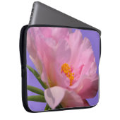Pink Peony Laptopschutzhülle (Vorne Rechts)