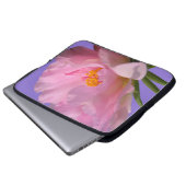 Pink Peony Laptopschutzhülle (Vorne Knopf)